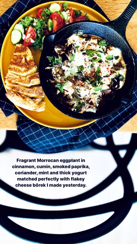 Moroocan eggplant